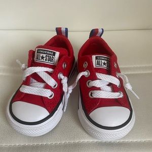 Converse All Star Chuck Taylor Red Infant Baby Sneaker Shoe Size US 3